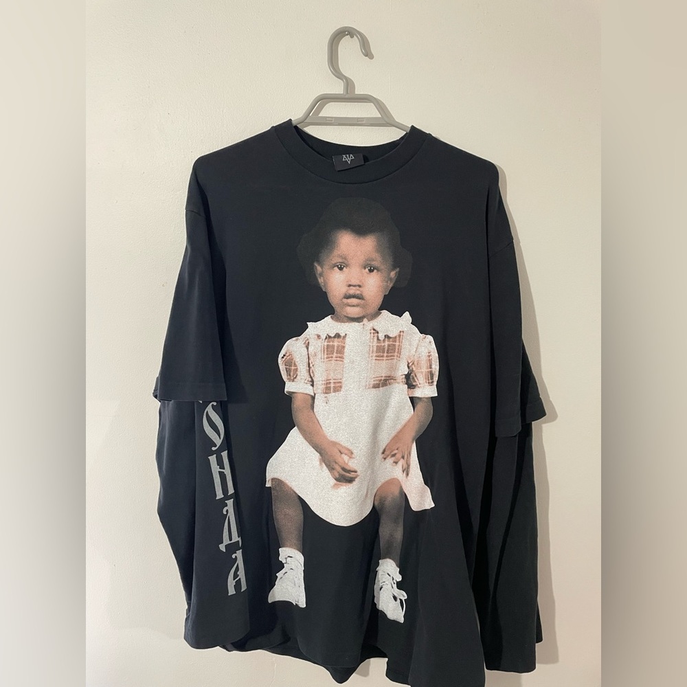 KANYE WEST x Balenciaga DONDA 2 Layer Long Sleeve Shirt